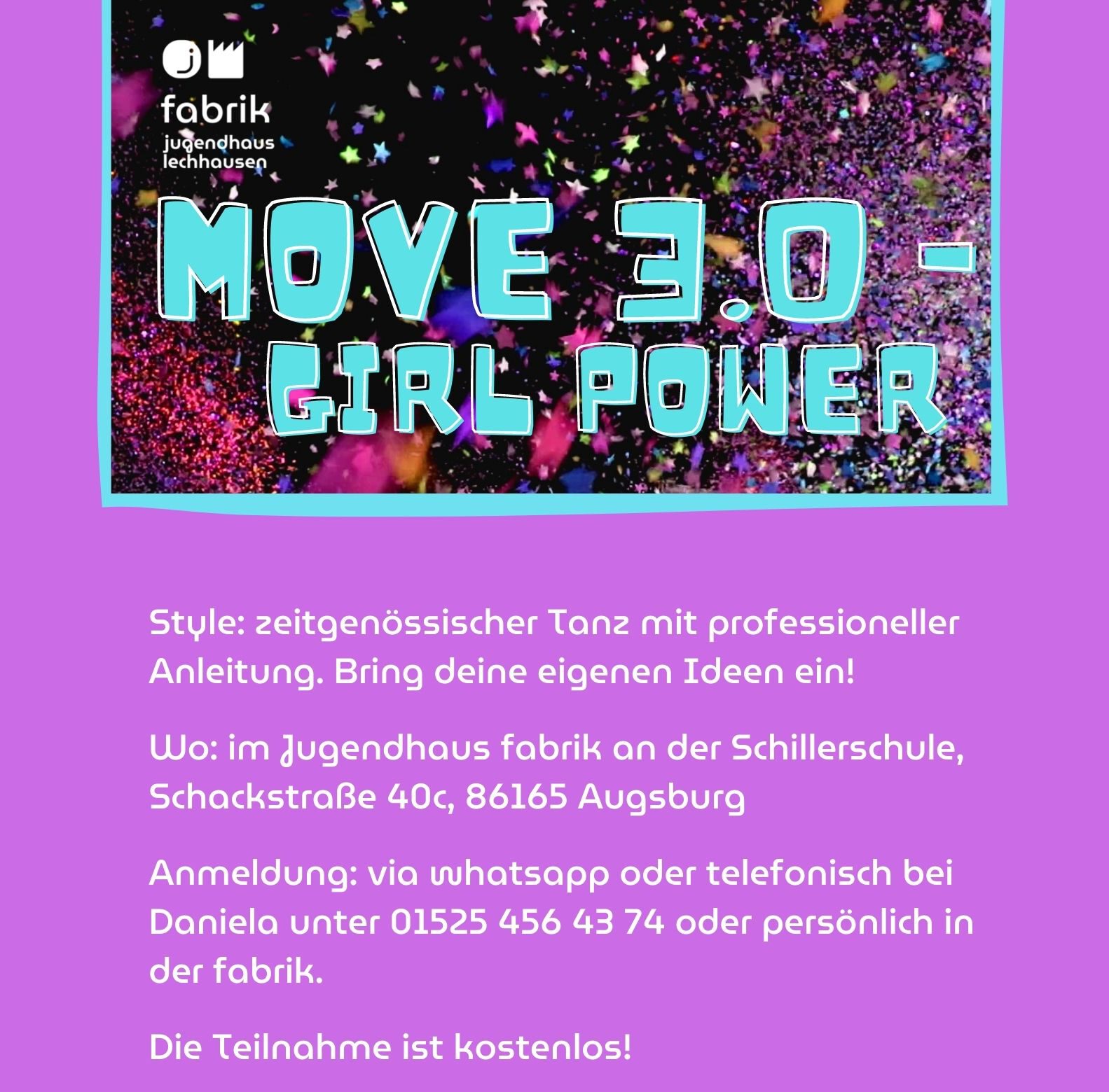 Move 3.0 Girls Power Poster 1